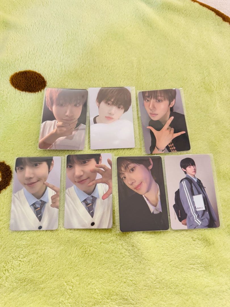 キムシファン BOYS2PLANET ボイプラ アーカイブ展 トレカ 7種コンプ