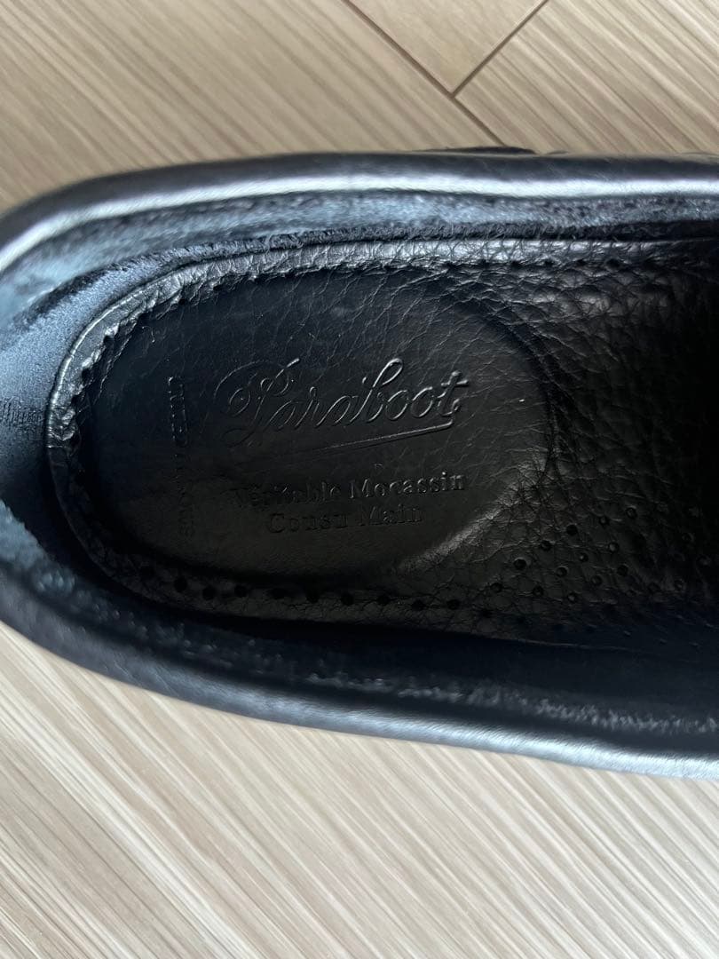 mmm様専用 UNITED ARROWS別注 シボ革 パラブーツデッキシューズ - メルカリ