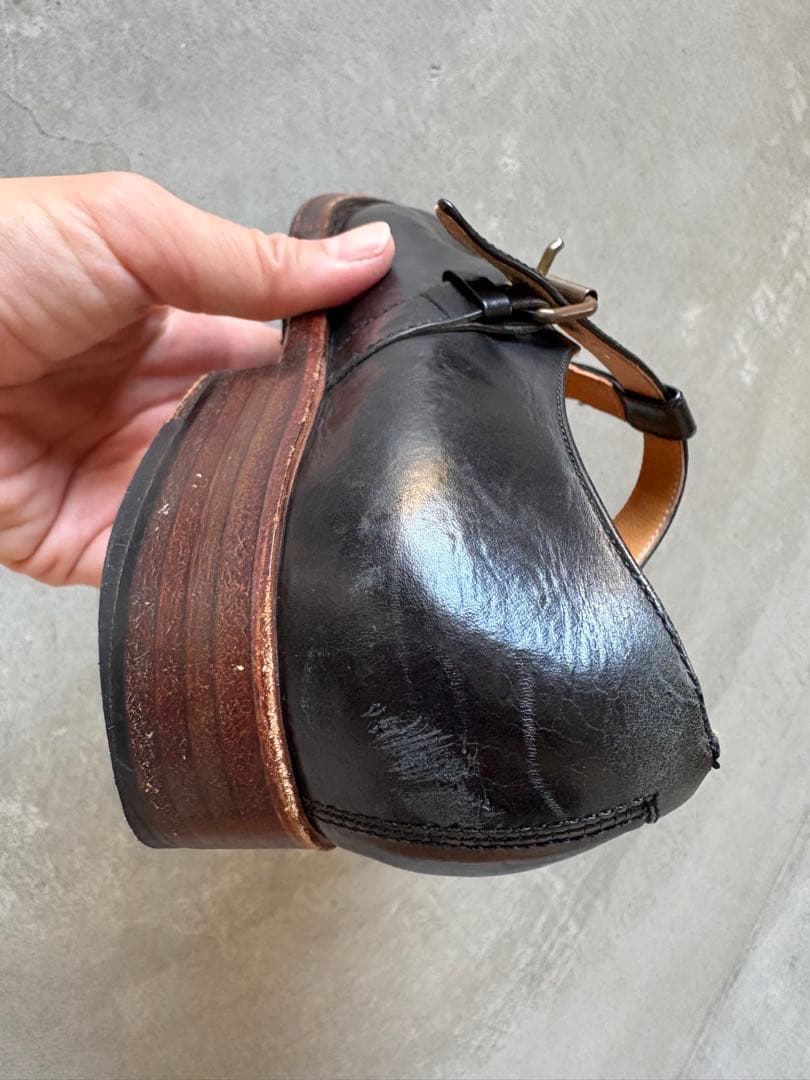 forme Tストラップ タッセル付き　23.5cm