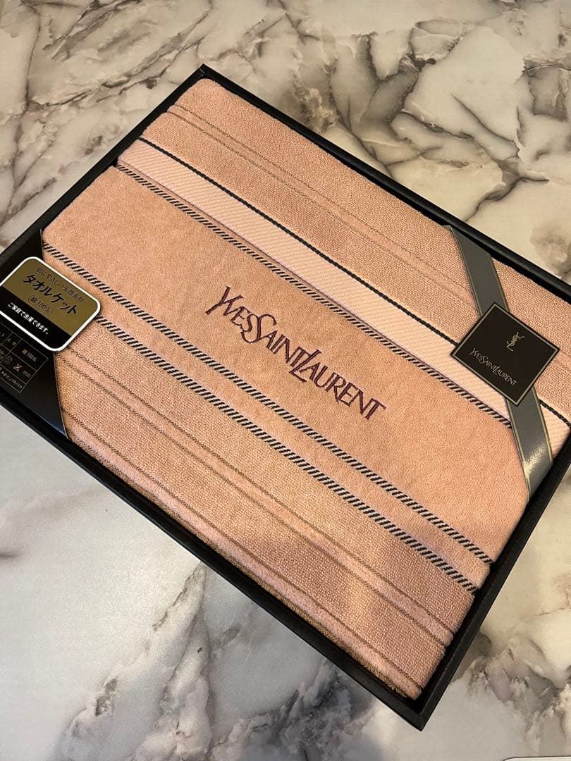 イブサンローラン タオルケット 綿100% - メルカリ