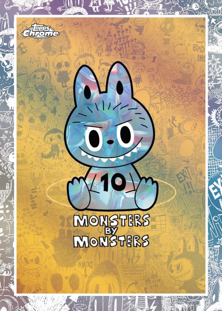 レッド】Topps Chrome Labubu 10周年記念 - メルカリ