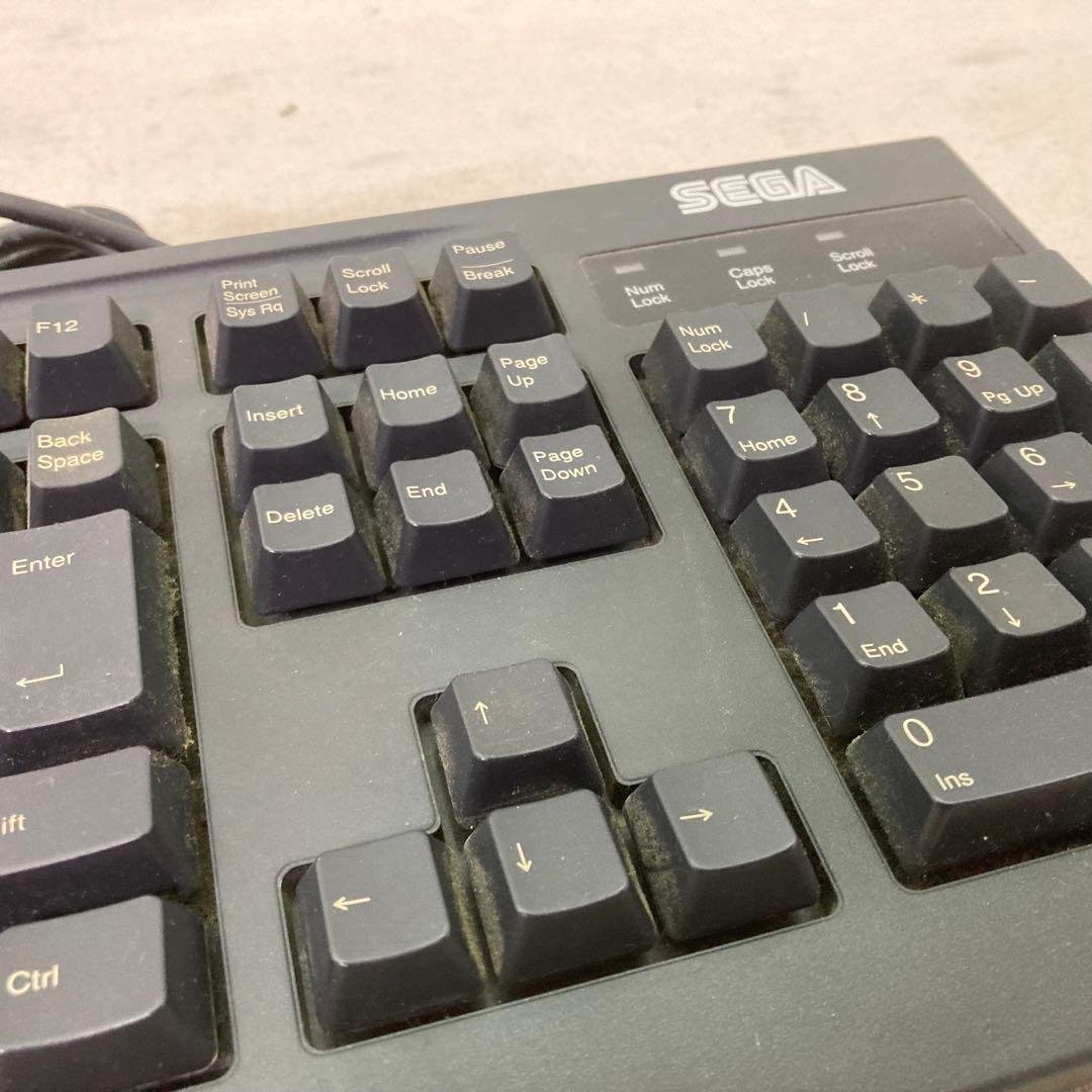 SEGA PS2用 ザ タイピング オブ ザ デッド ゾンビパニック キーボード