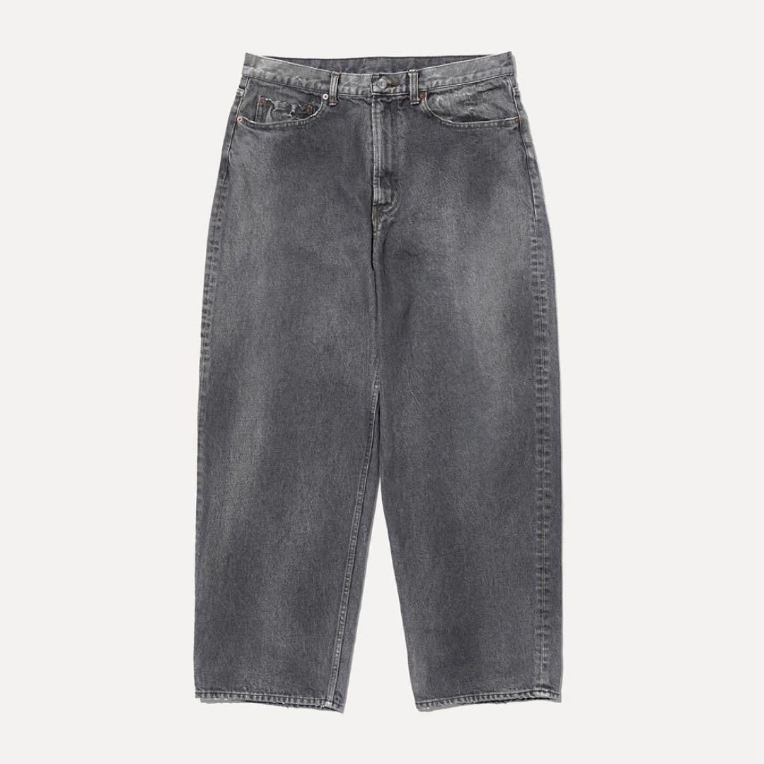 目立った傷や汚れなし】A.PRESSE 25aw グレーデニムパンツ - メルカリ