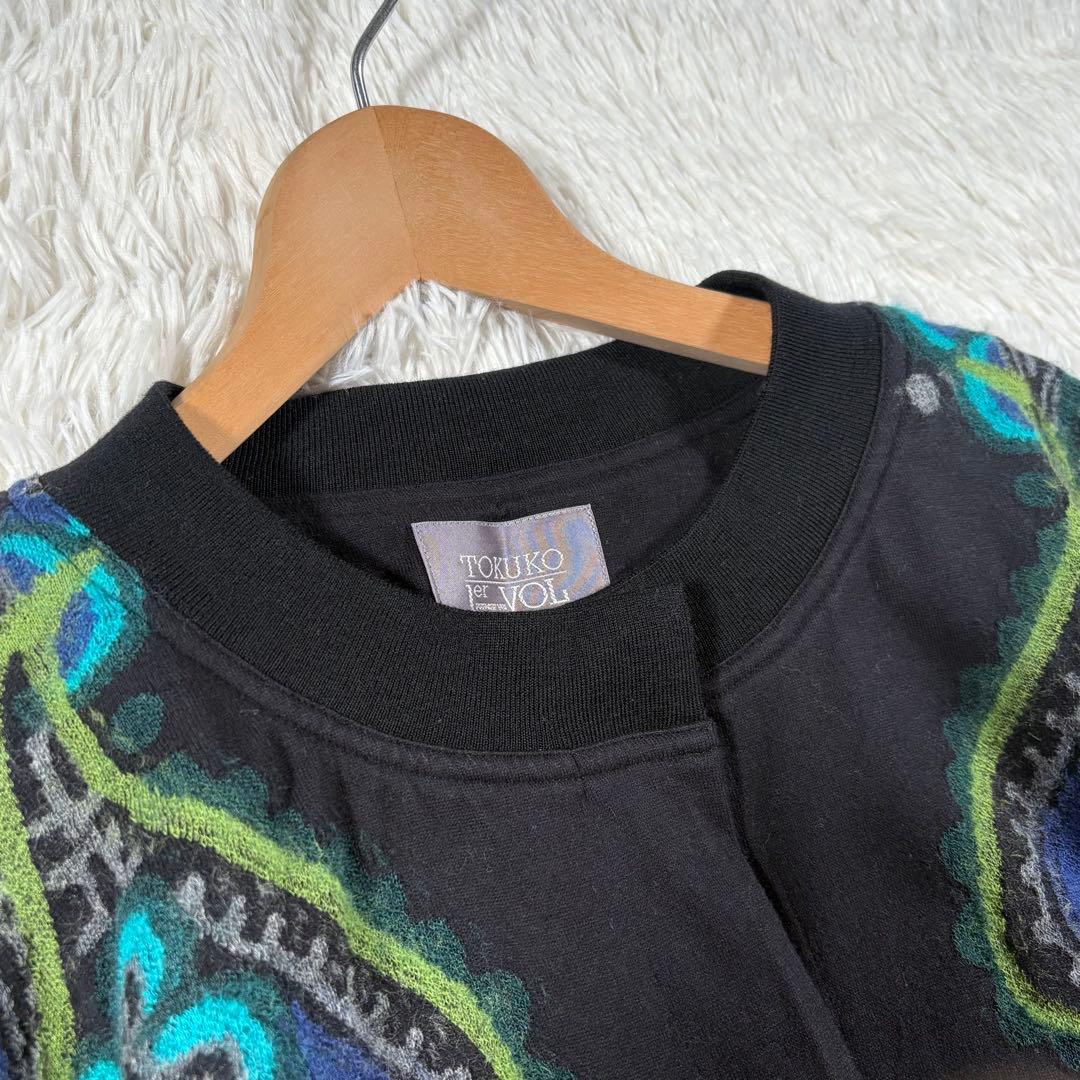 TOKUKO 1er VOL トクコ カーディガン 羽織りもの お花 蝶々 9号の通販