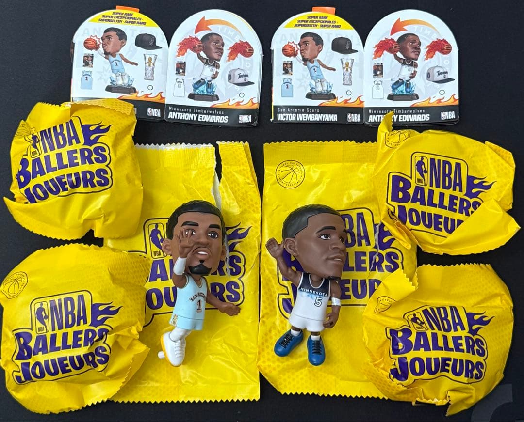 【新品未使用】エドワーズ＆ウェンバンヤマSRセットNBA Ballers セット Amazon.co.jp: ZURUのサプライズNBAボーラーシリーズ25個。NBA