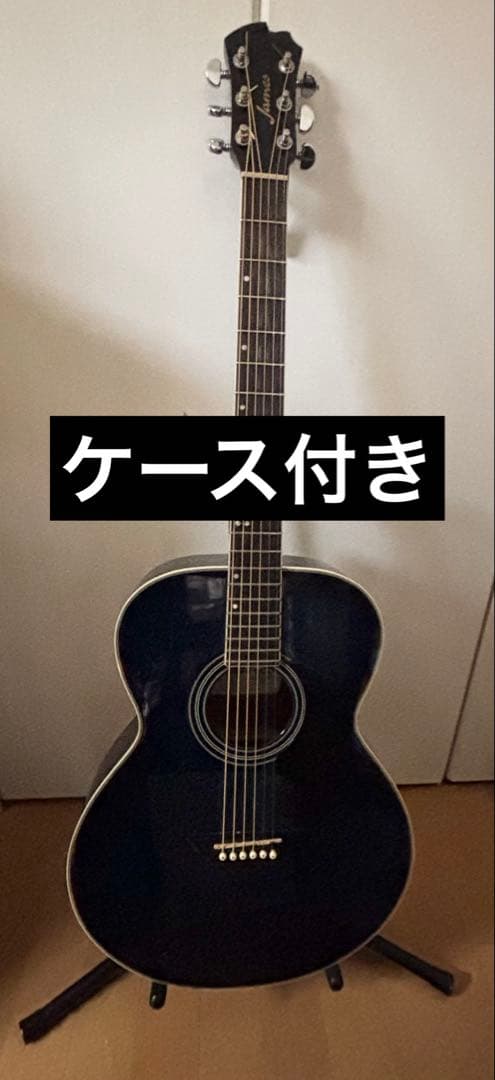 James アコースティックギター　アコギ James J-100A アコースティックギター ギグケース付属 小ぶりなボディ
