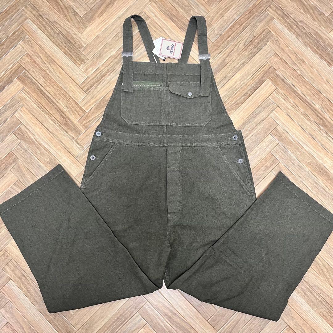 新品 ナイジェルケーボン ライブロ ダンガリーコットン オーバーオール