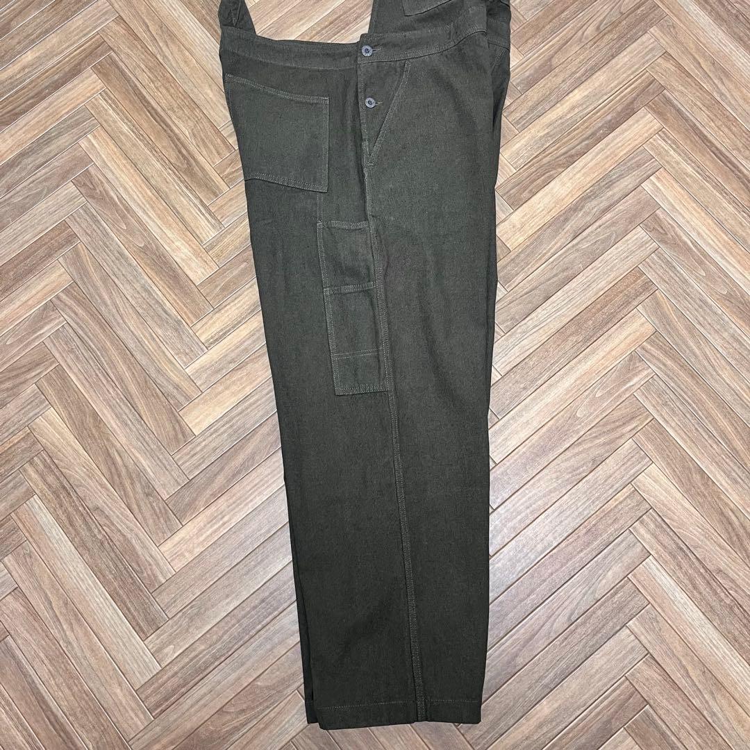 新品 ナイジェルケーボン ライブロ ダンガリーコットン オーバーオール