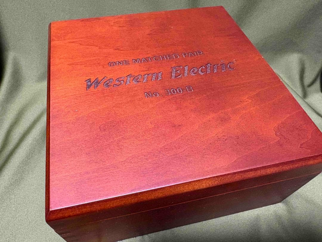 【完全未開封・5年保証可】Western Electric 300B ペア Western Electric ウェスタンエレクトリック／WE300B 真空管（マッチド