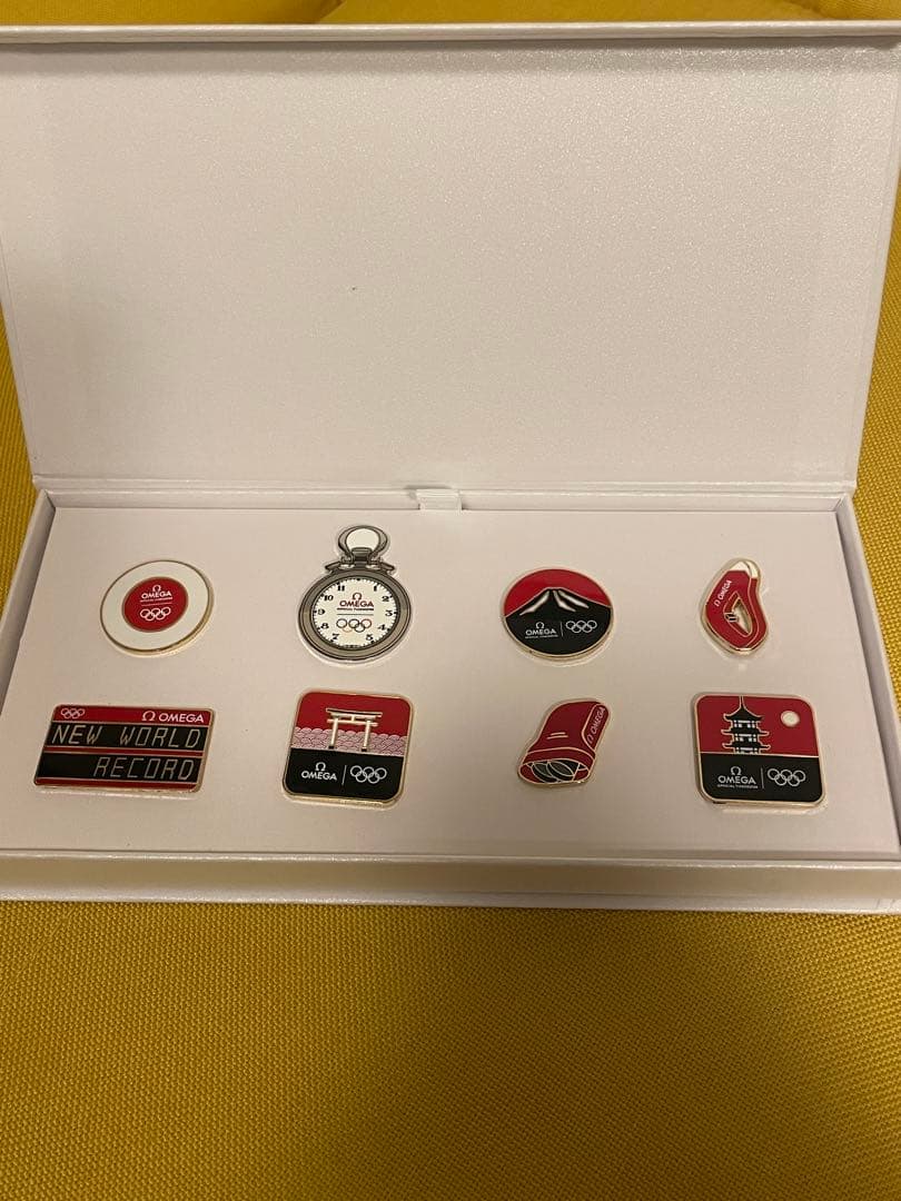 新品未使用】限定 OMEGA 東京2020オリンピック ピンバッジセット