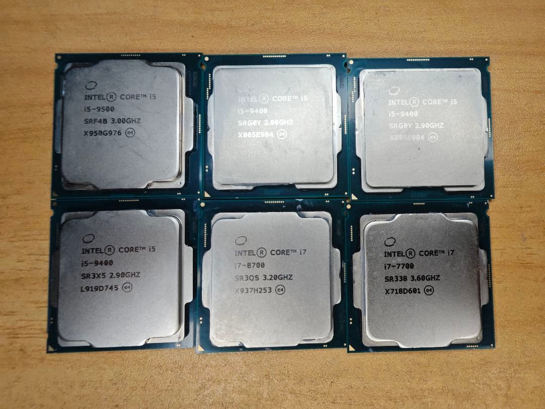 m*o様 Intel Core CPUセット (i5/i7) m*o様 Intel i5＆i7 CPU 5枚セット NTT | ZXシリーズ | ビジネスフォン