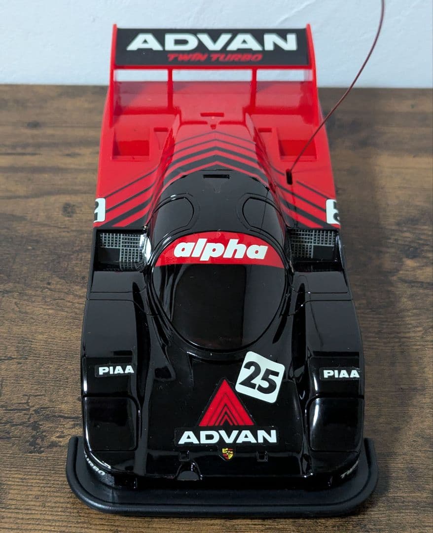 《昭和レトロ》 BANDAI ラジコン アドバン ポルシェ 962/956