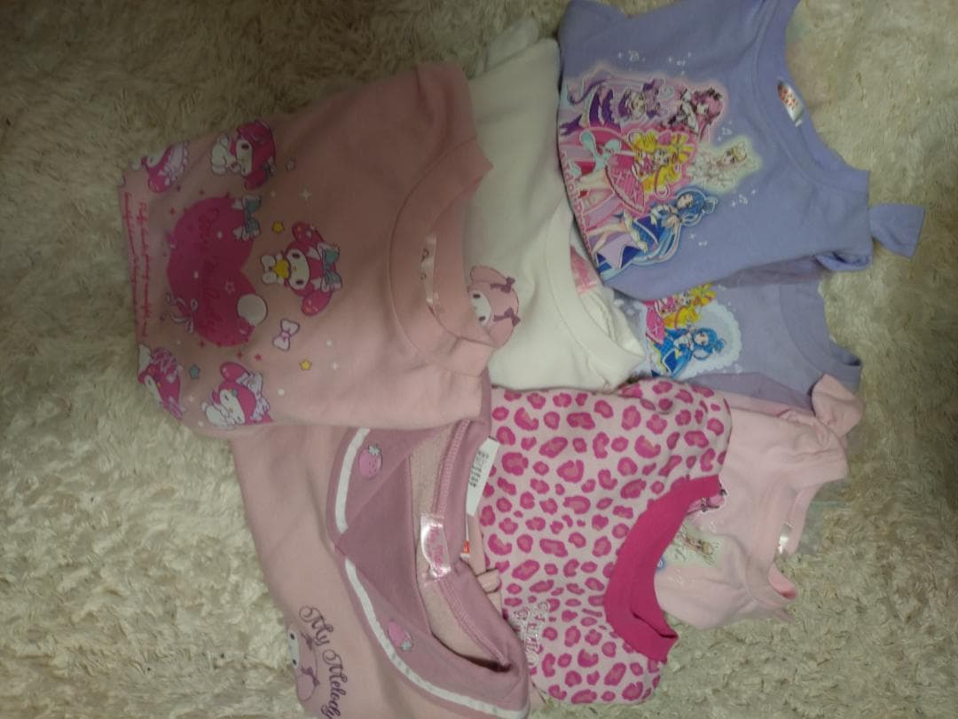 ハローキティ・プリンセス トップス 5点セット ハローキティ 福袋 2026 キッズ サンリオ キティちゃん ベビー 女の子