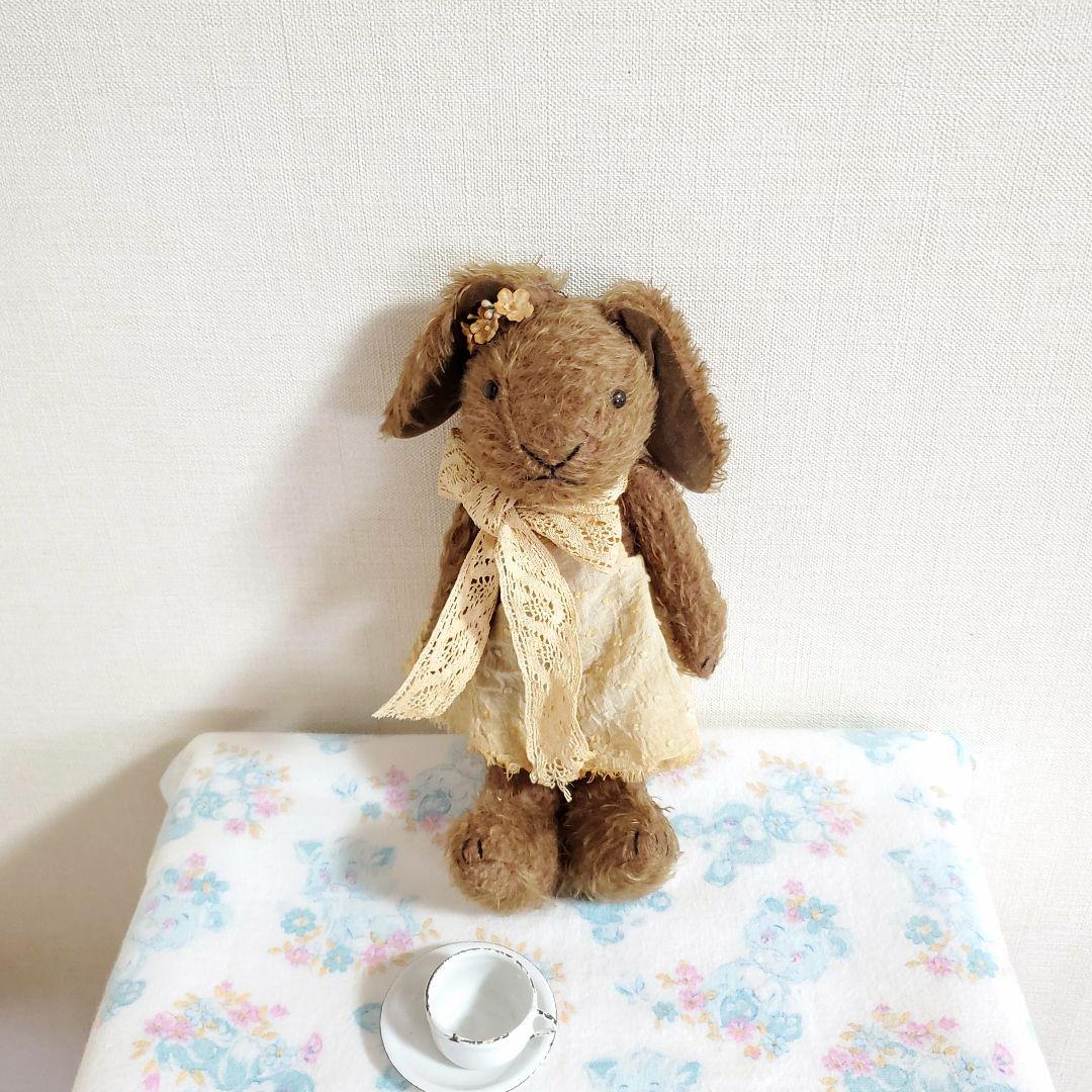 作家　ヒッピーココ　Hippie Coco　テディベア　うさぎ アンティーク・スタイルのテディベア: hippie cocoのベアにまつわる
