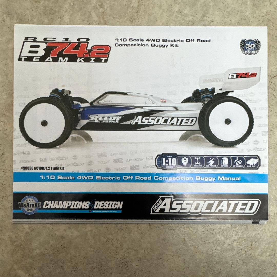 アソシエイテッド RC10 B74.2 CE (組立メカ搭載済み) - メルカリ