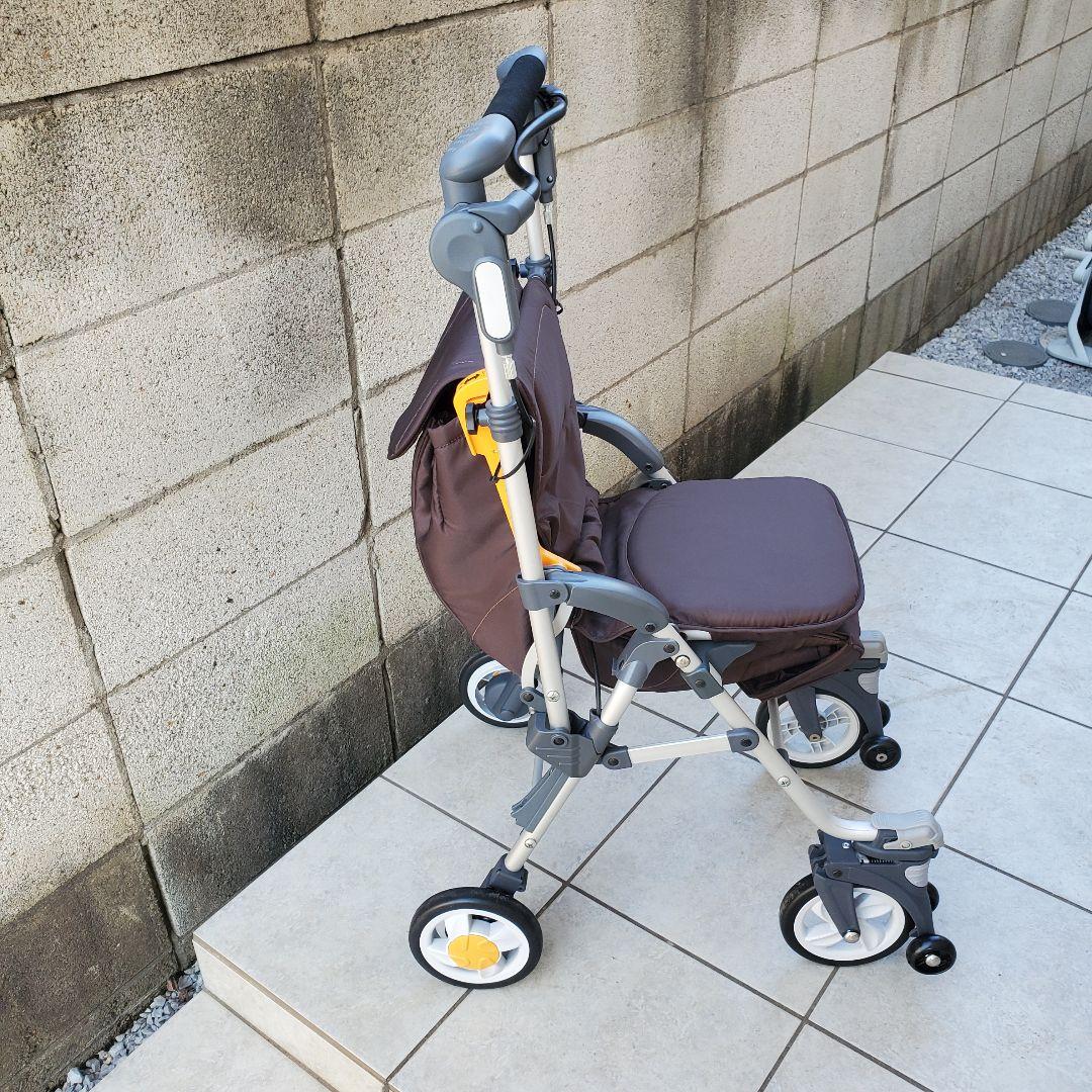 キャリースルーン 段差楽々 シルバーカー マキテック 手押し車 歩行器