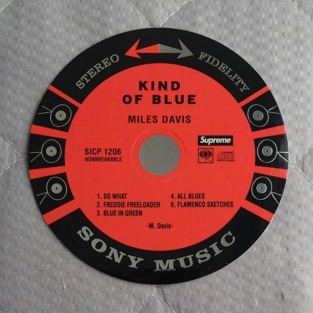 Supreme 限定 Miles Davis CD ステッカー Jazz ジャズ