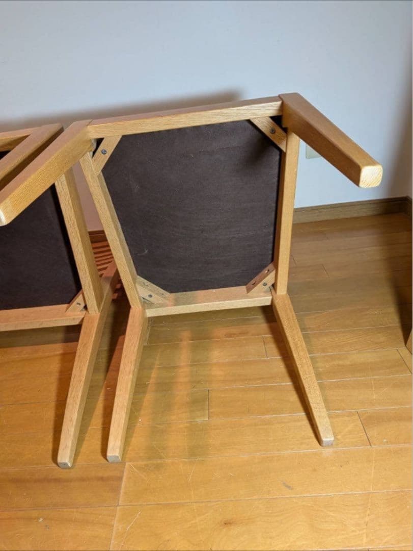 《送料込》秋田木工 ダイニングチェア N005 木製家具 椅子 イス ナチュラル