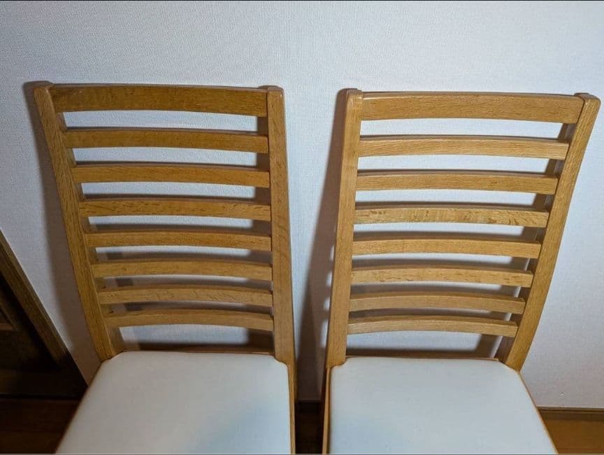 《送料込》秋田木工 ダイニングチェア N005 木製家具 椅子 イス ナチュラル