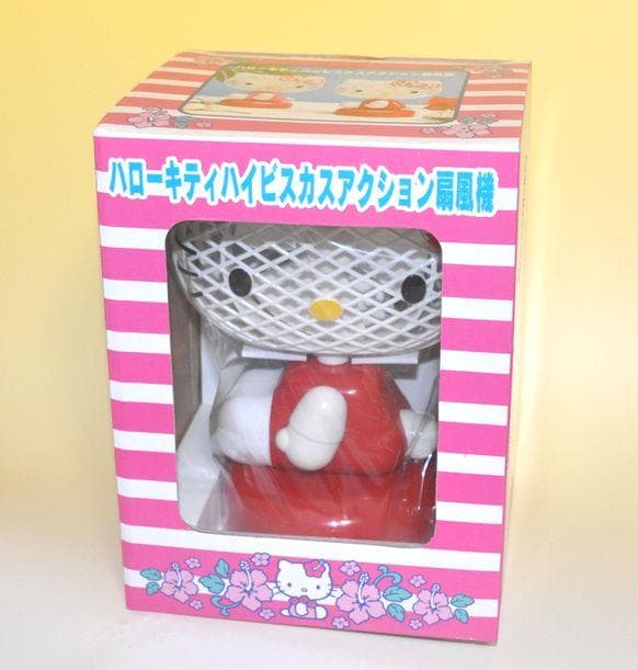 サンリオ　ハローキティ　ハイビスカス　アクション　扇風機 USB扇風機 | GH-FANSWJシリーズ | GREEN HOUSE グリーンハウス