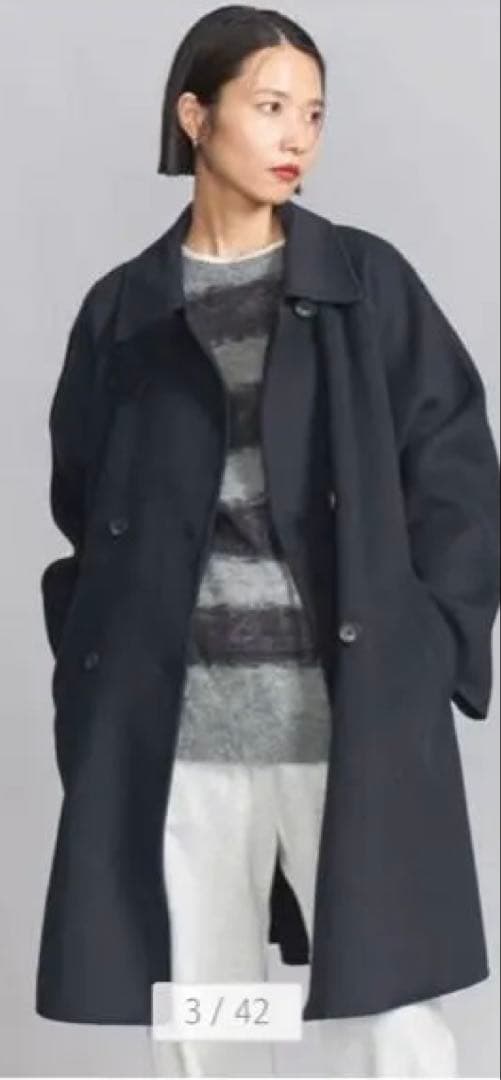 beauty &youth リバーポンチョコート リバー ポンチョコート