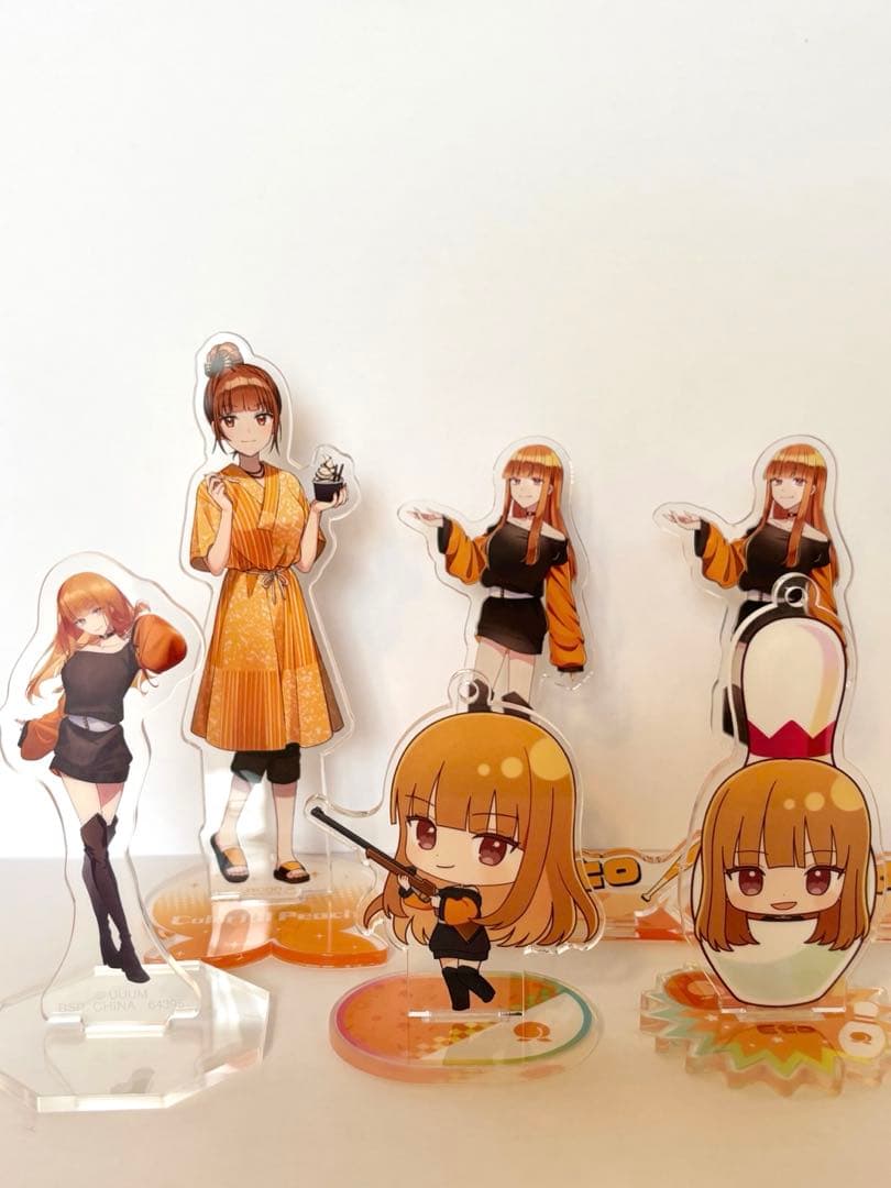 カラフルピーチ えと アクリルスタンド まとめ売り アクスタ - メルカリ