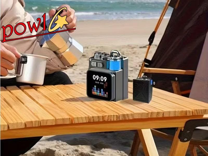 ミニポータブルサブウーファースピーカーLEDタッチスクリーン搭載強力