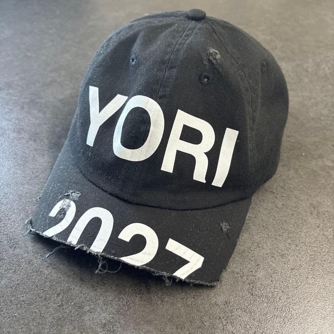 YORI 2027 ダメージ加工キャップ - メルカリ