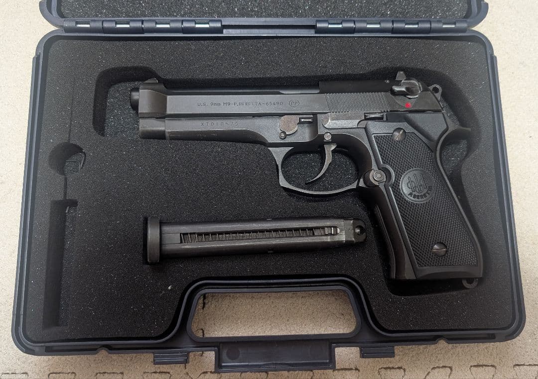 KSC U.S.M9 HW システム7 ガスブローバック ベレッタガンケース付き