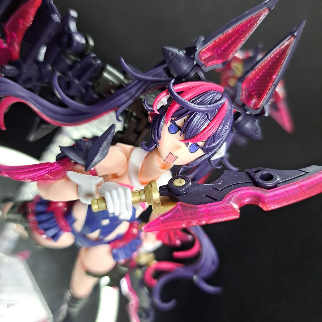 完成品 メガミデバイス デザイアメイデン レイダー 瞳デカール貼り付け