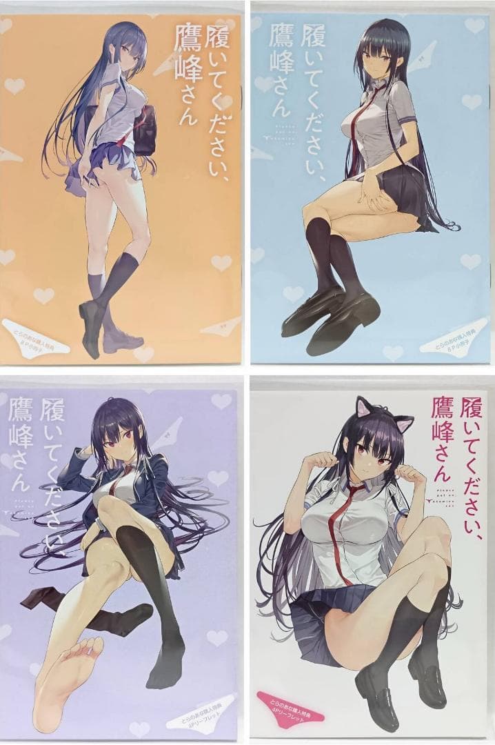 1〜10巻 全巻初版帯付 未開封 特典24種 三洋堂 履いてください、鷹峰さん