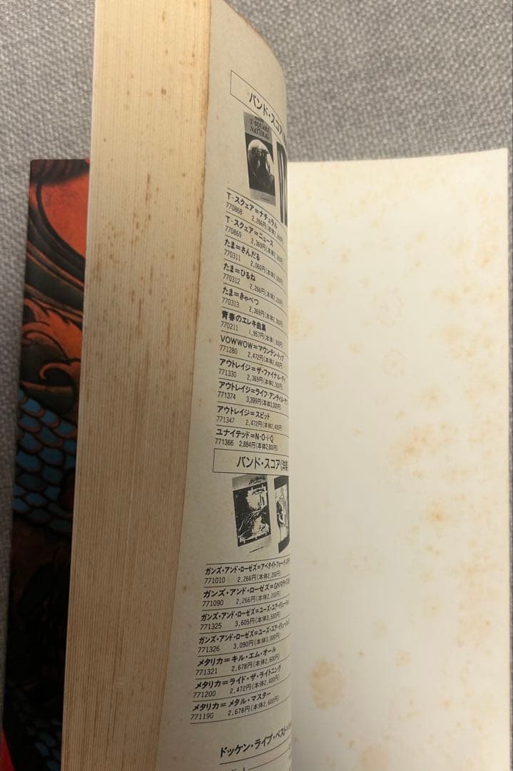 レア】DOKKEN/Beast From The East バンドスコア