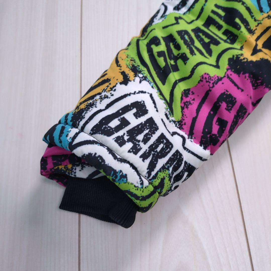 子ども用カラフルスノーウェア 子供用カラフル花柄スノーボードウェア