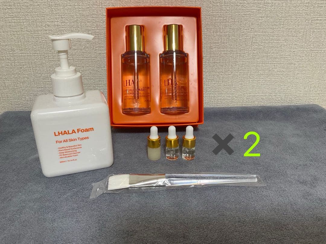 ララピール 2回分セット ピーリングハケ付き - メルカリ