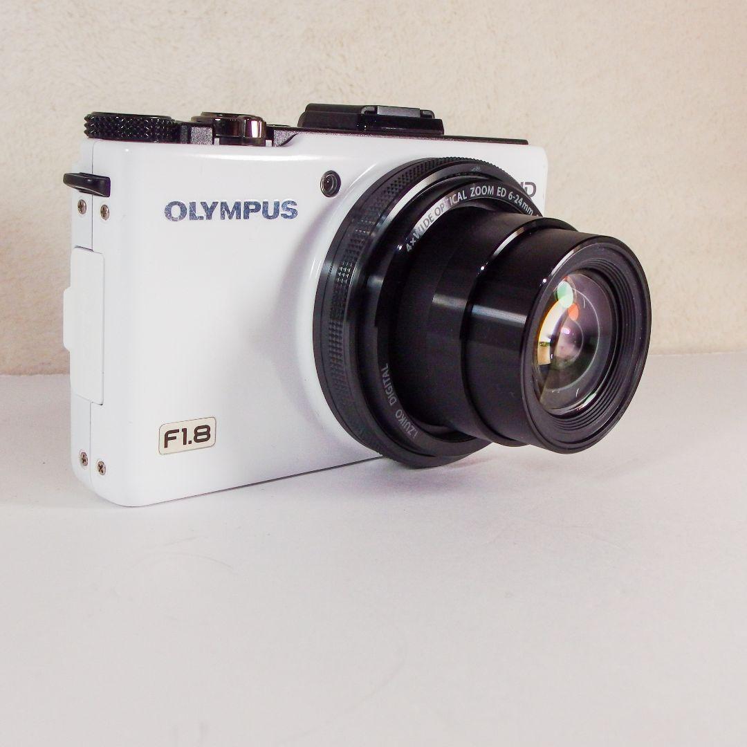 完動美品 オリンパス OLYMPUS XZ-1 ホワイト 動作確認済 - メルカリ