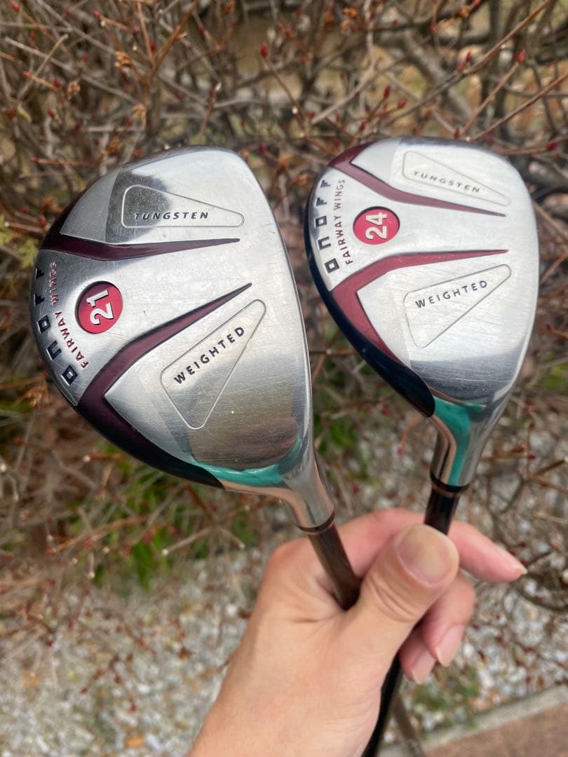 オノフ赤　ユーティリティ　U4 U5 2本セット 楽天市場】日本正規品 2022年モデル ONOFF AKA ユーティリティー