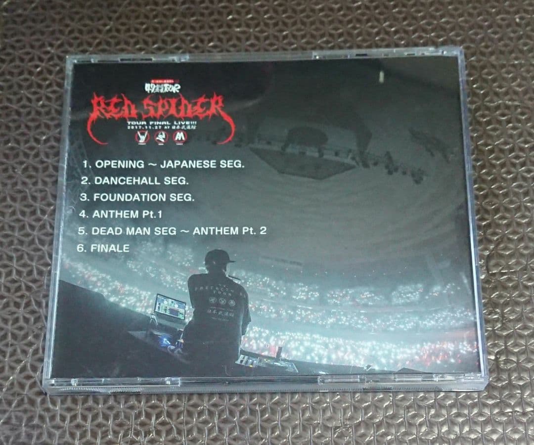 RED SPIDER 47都道府県TOUR FINAL in 日本武道館 CD - メルカリ