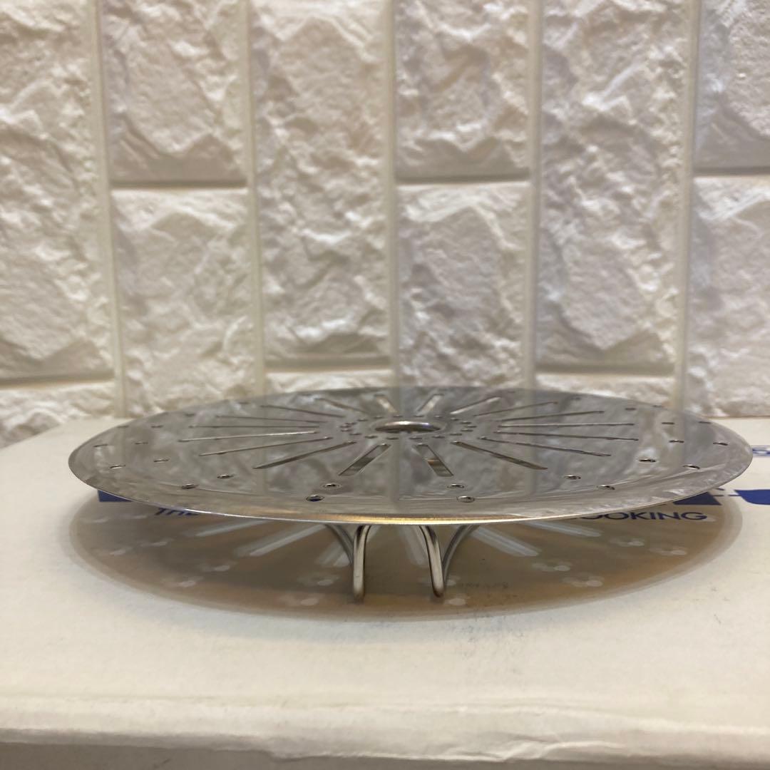 ビタクラフト　蒸し器付き両手鍋　No.5508 7.5ℓ IH不可