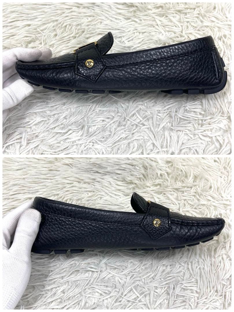 極美品‼️ ルイ ヴィトン ローファー モンテカルロ モカシン ロゴ金具 LV