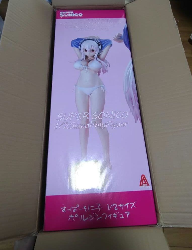 A-TOYS すーぱーそに子 1/2 ポリレジンフィギュア FIG]すーぱーそに子 NITRO SUPER SONIC 1/2スケール ポリレジン