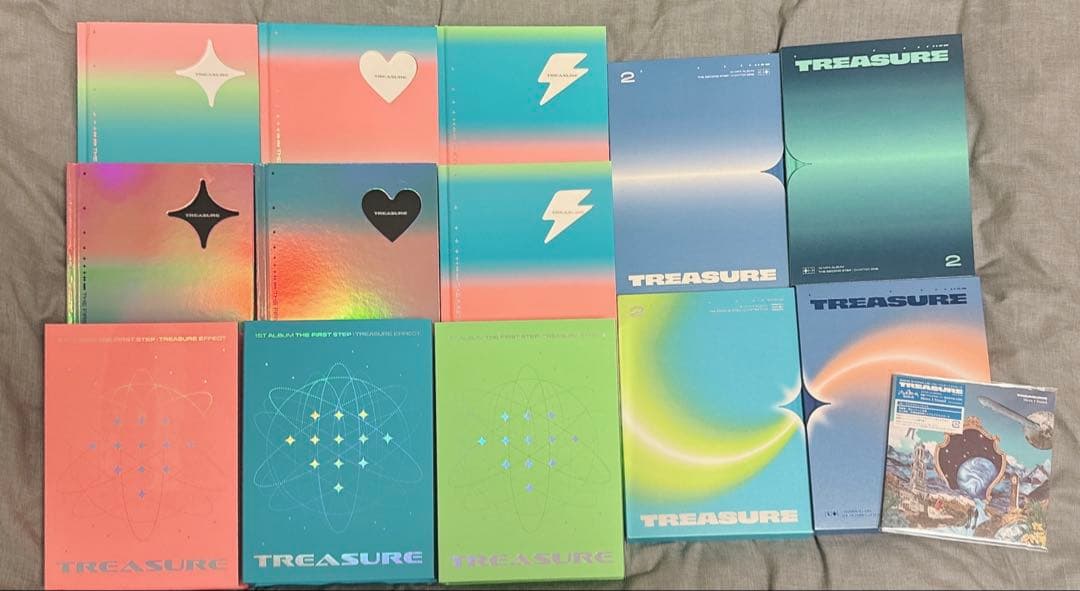 TREASURE CDアルバム まとめ売り TREASURE CDアルバム 7点 まとめ売り - メルカリ