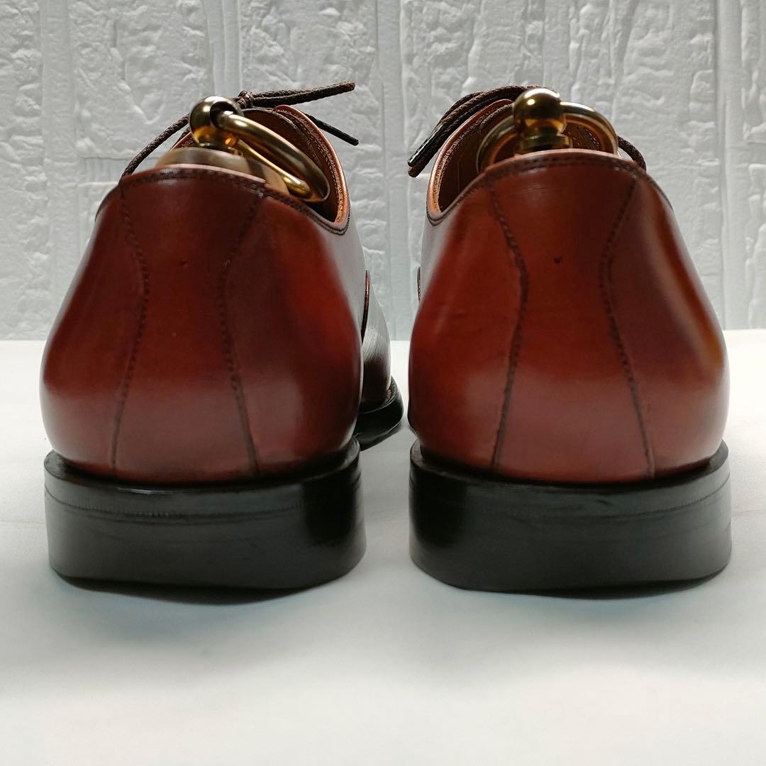 SCOTCH GRAIN　スコッチグレイン　ストレートチップ　茶色　24.5cm