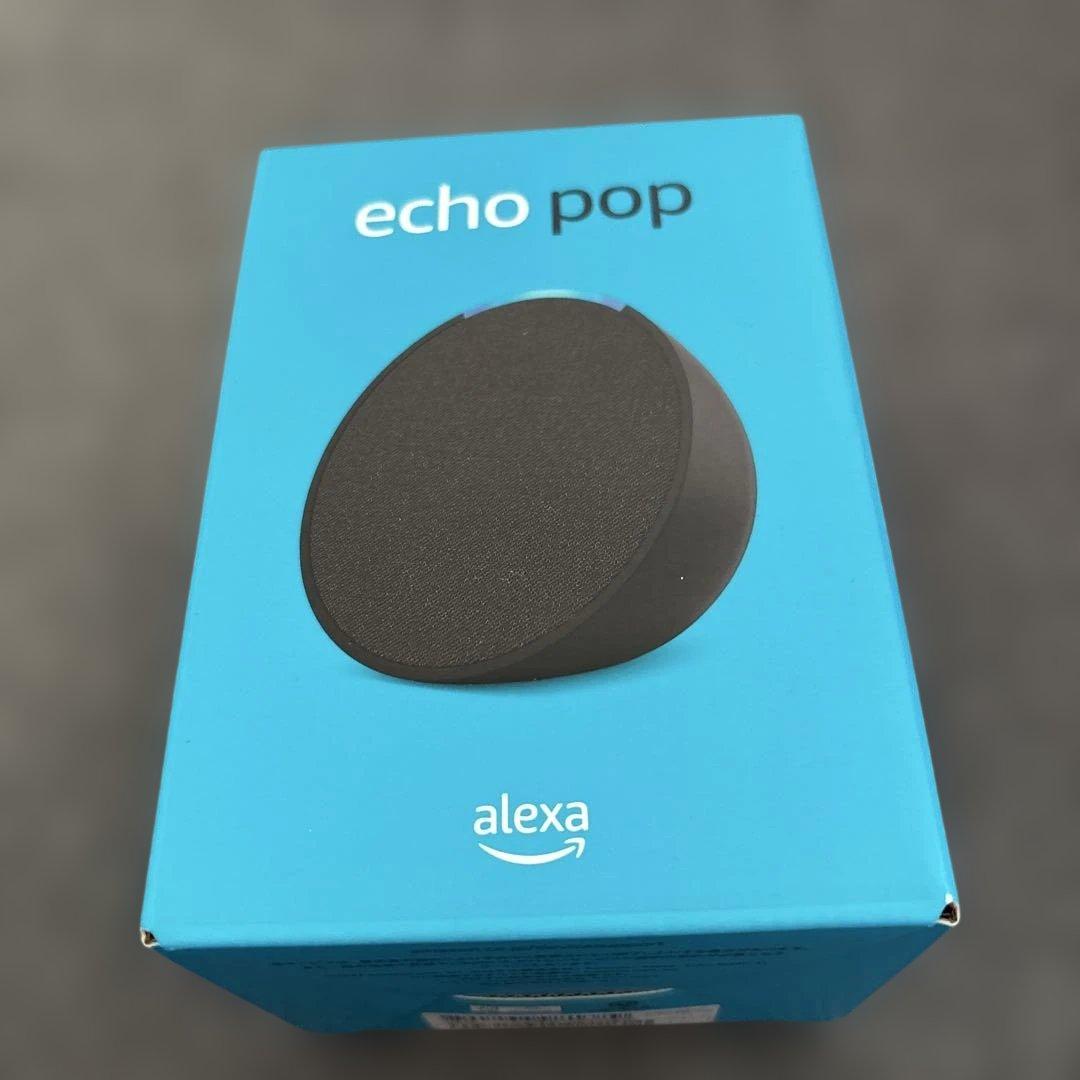 新品未開封】 Echo Pop Alexa スマートスピーカー - メルカリ