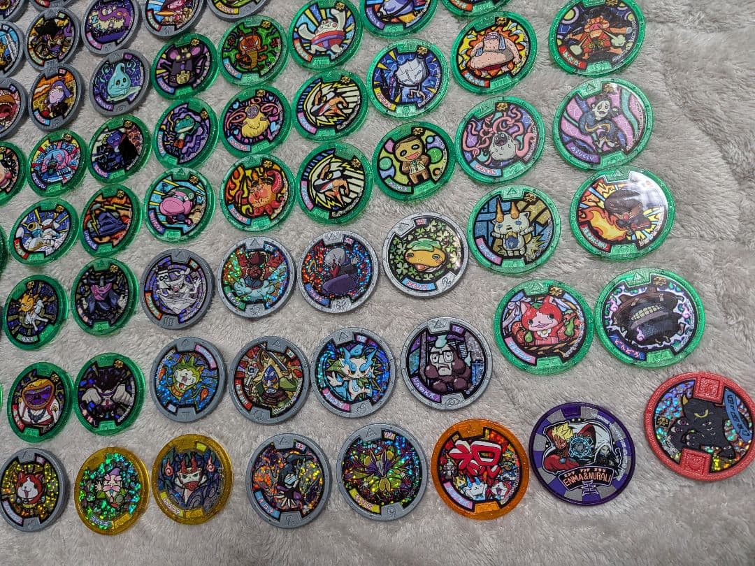 妖怪メダル まとめ売り 被りなし 108枚 - メルカリ