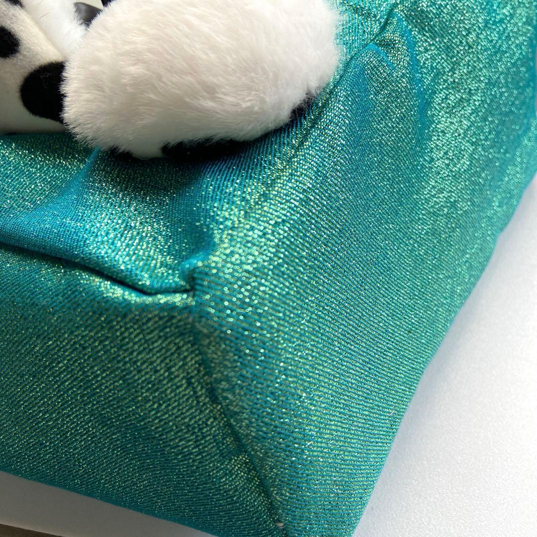 コヤンイサムチョン トートバッグ 水玉 ルミちゃん ラメ入り生地