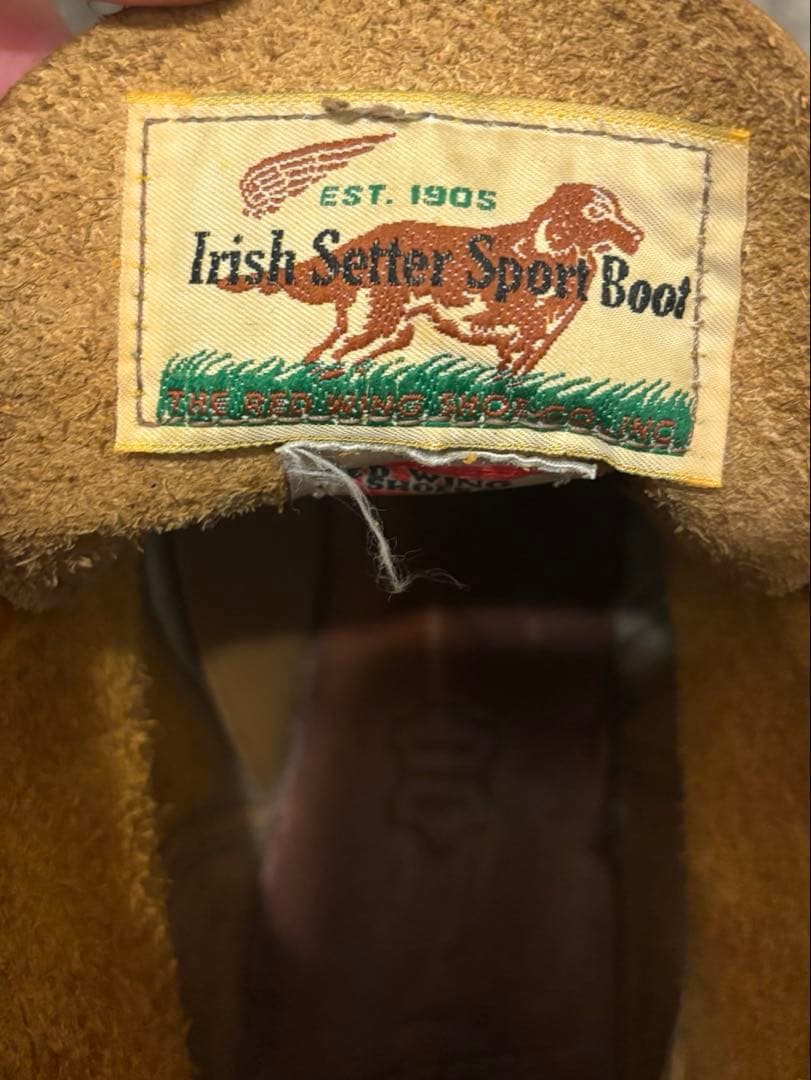 か*め様 RED WING 9871 9.5D アイリッシュセッター USA