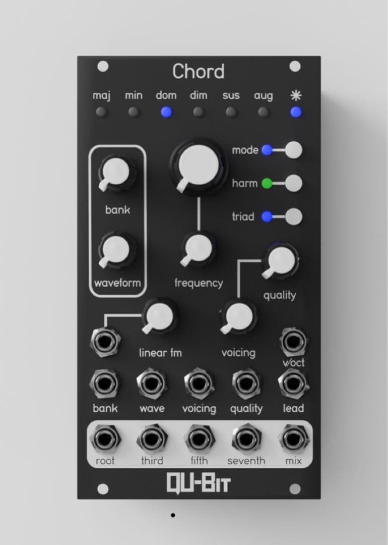 Qu-bit Electronix Chord v2 新品未使用 Qu-bit Electronix Chord v2— Clockface Modular