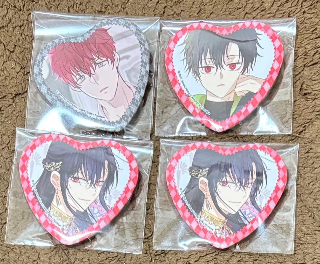 ある日、お姫様になってしまった件について 缶バッジ 4点 - メルカリ