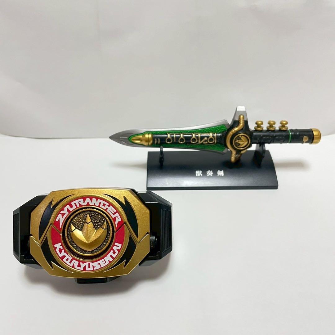 恐竜戦隊ジュウレンジャー ドラゴンバックラー 獣奏剣 ガチャガチャ