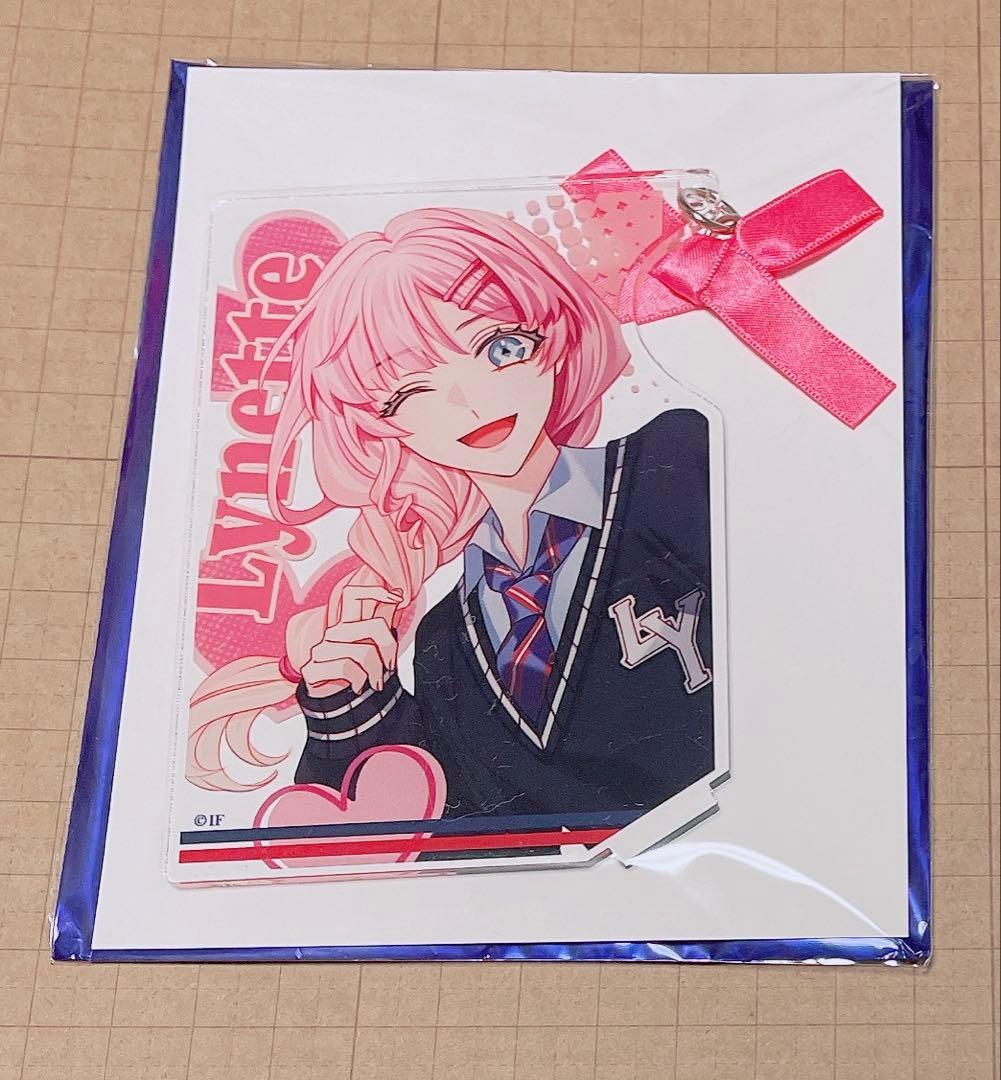 キュピパラ 5周年 リボンピアス アクリルスタンド アクスタ リネット